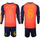 Spanien VM 2026 Andrés Iniesta #6 Hemmatröja Långärmad